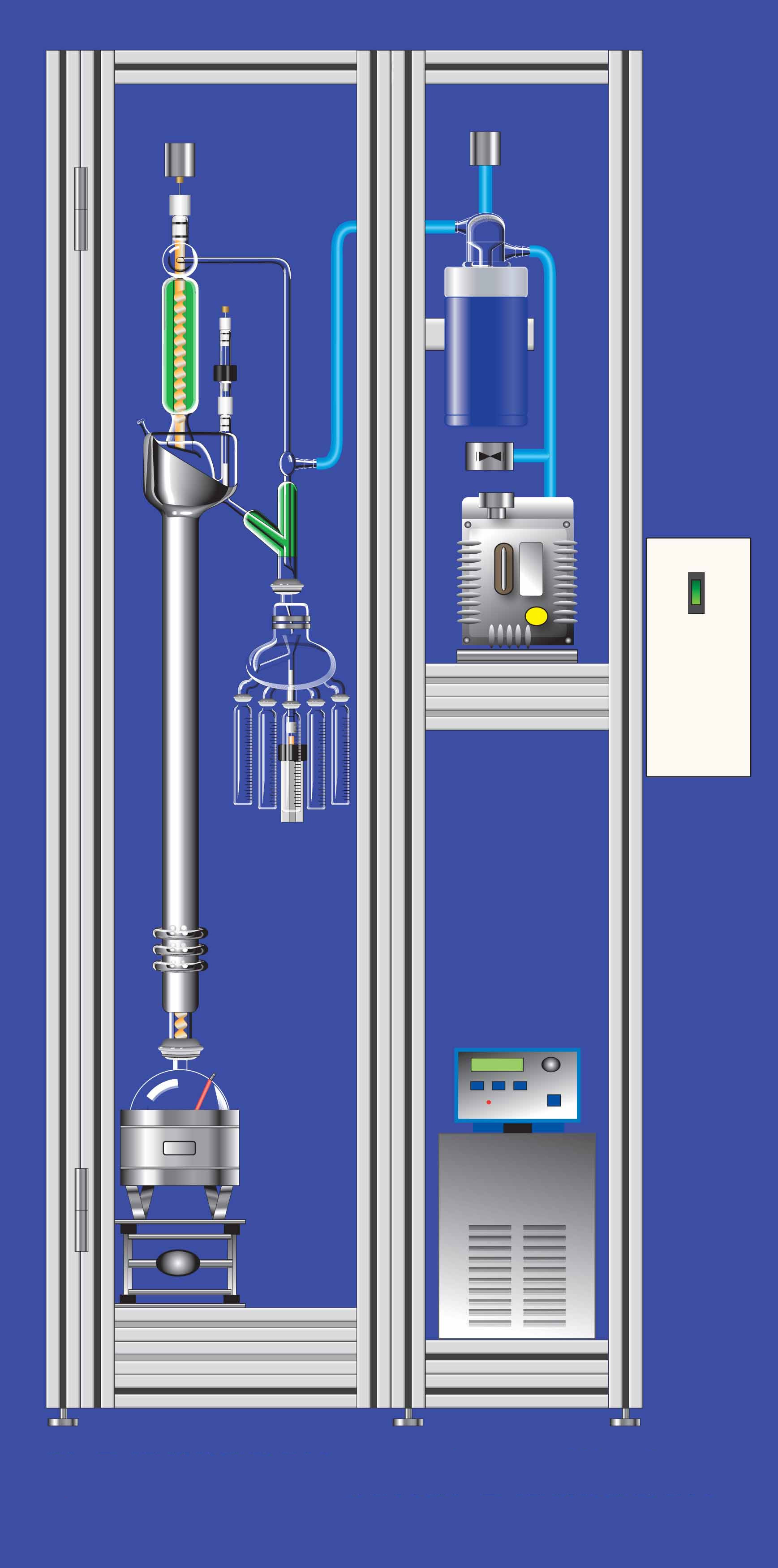 36-100 fractional distillation system